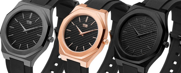 EVN Watches Manhattan Collection with Silicone Bands