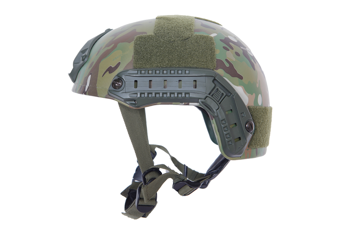 FAST Ballistic Helmet Kevlar NIJ IIIA with Camouflage Color – CompassArmor