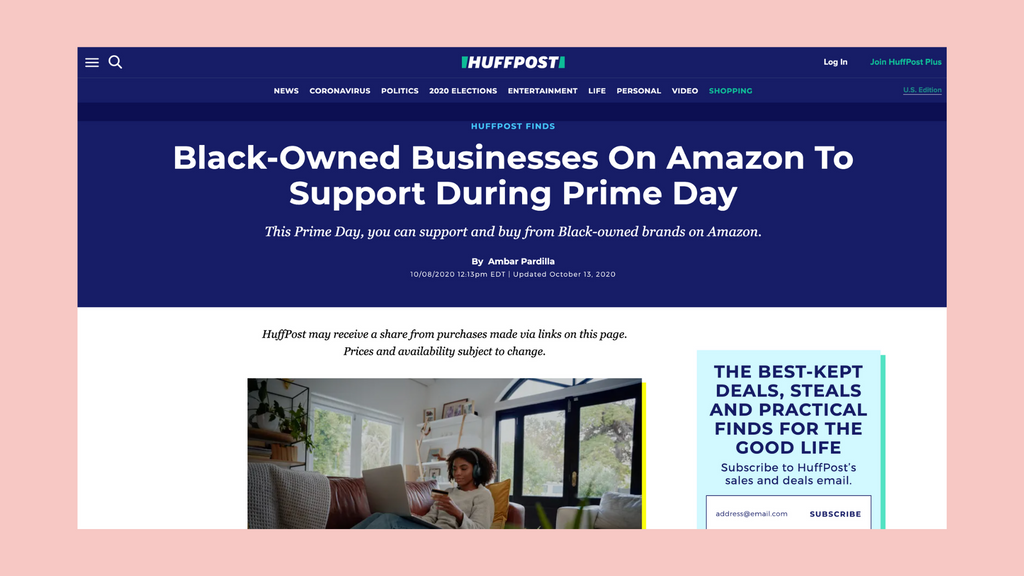 Huffington Post Minimo Skin Essentials Amazon