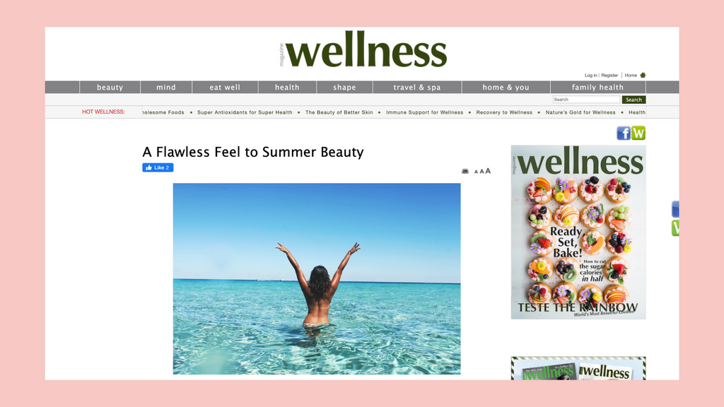 Wellness Magazine Minimo Skin Essentials