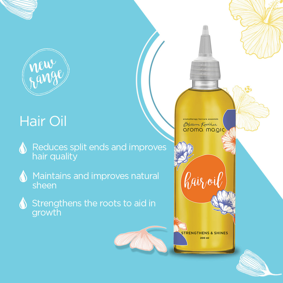 Buy Sacha Inchi Lemon and Peppermint Hair Oil Online in India 