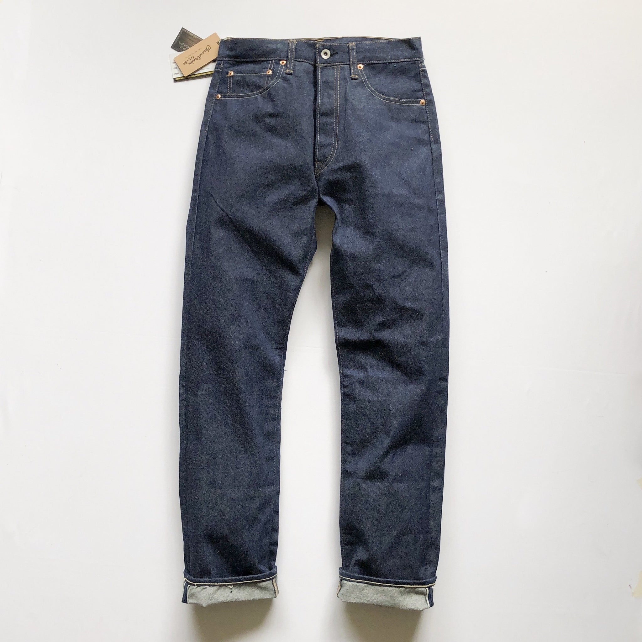 Cheese Denim Works ‘SF-66x’ Unsanforized Selvedge Jeans (Regular Cut ...