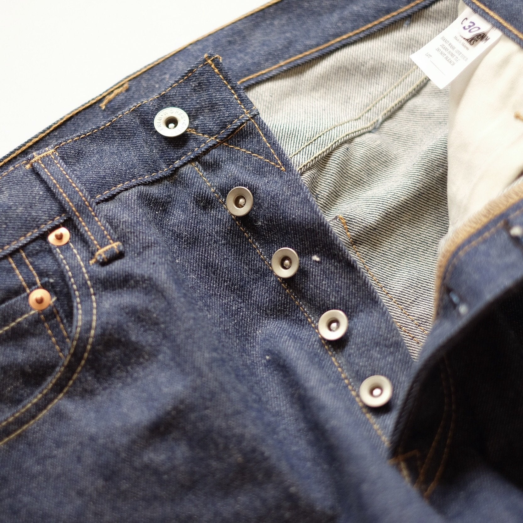 Cheese Denim Works ‘SF-66x’ Unsanforized Selvedge Jeans (Regular Cut)