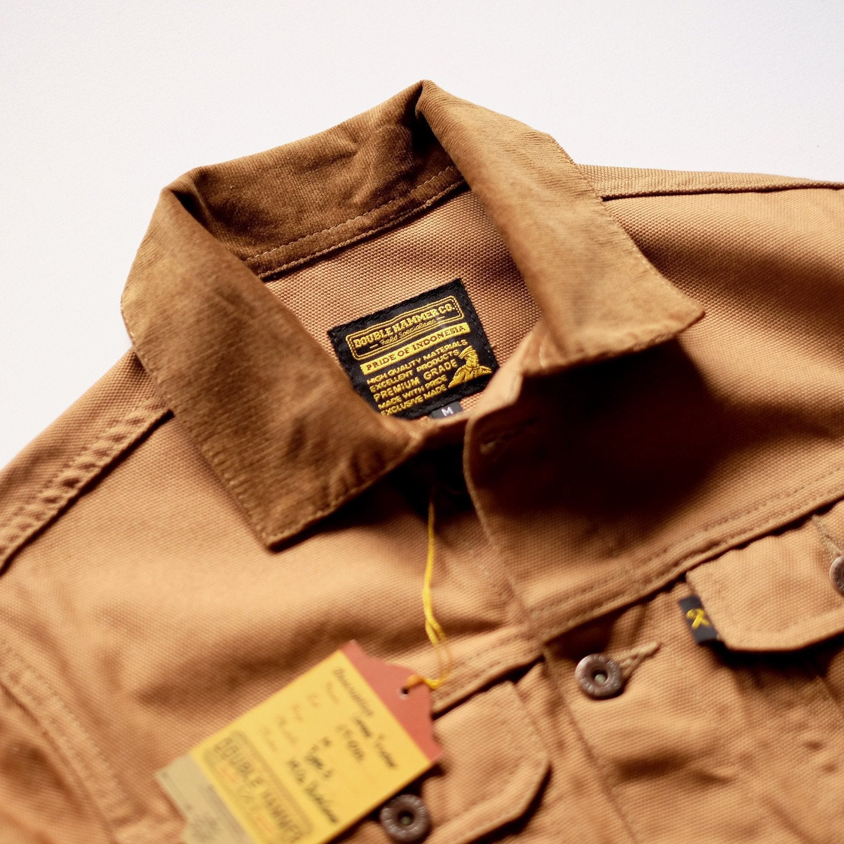 duck canvas trucker jacket