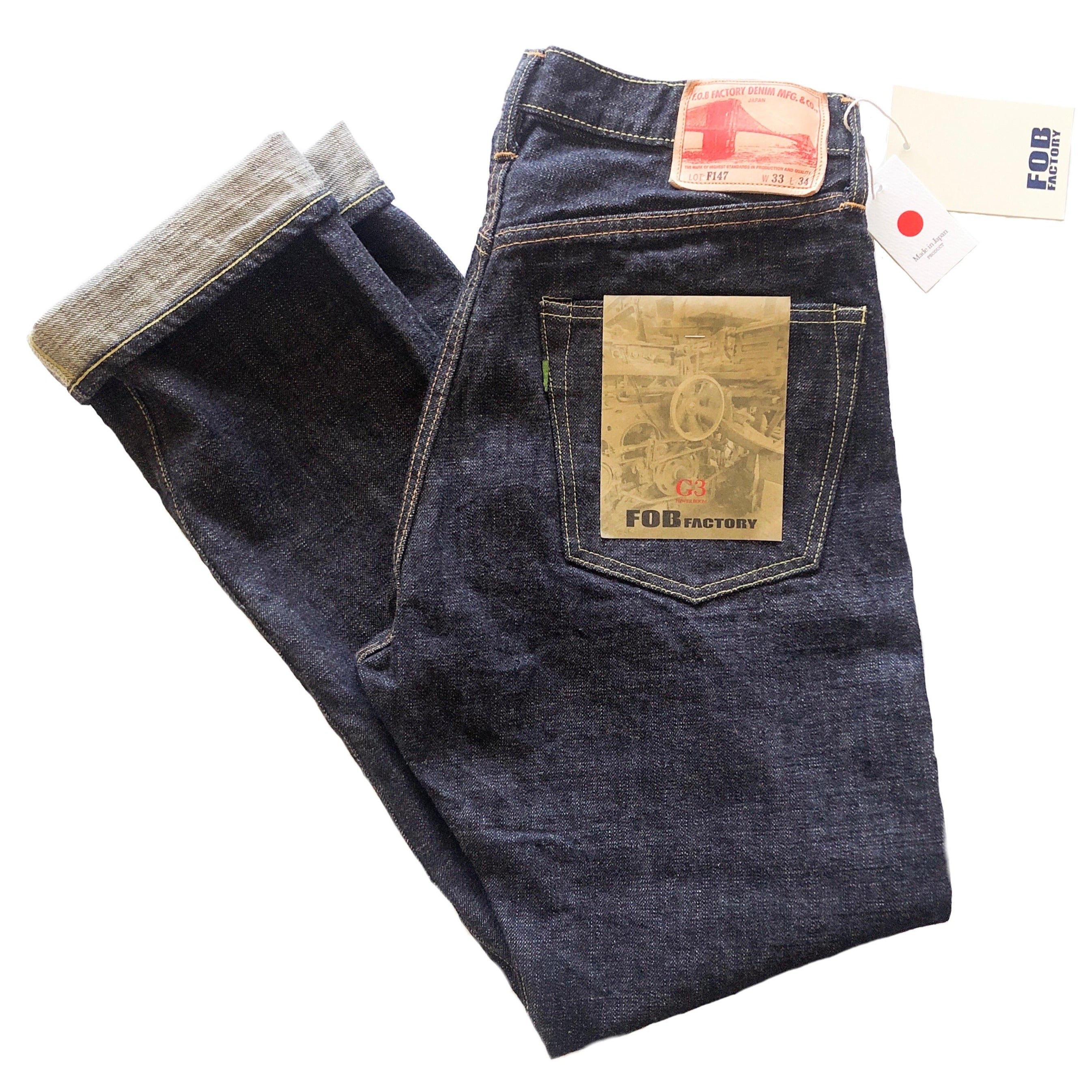 street & steel sunset selvedge jeans