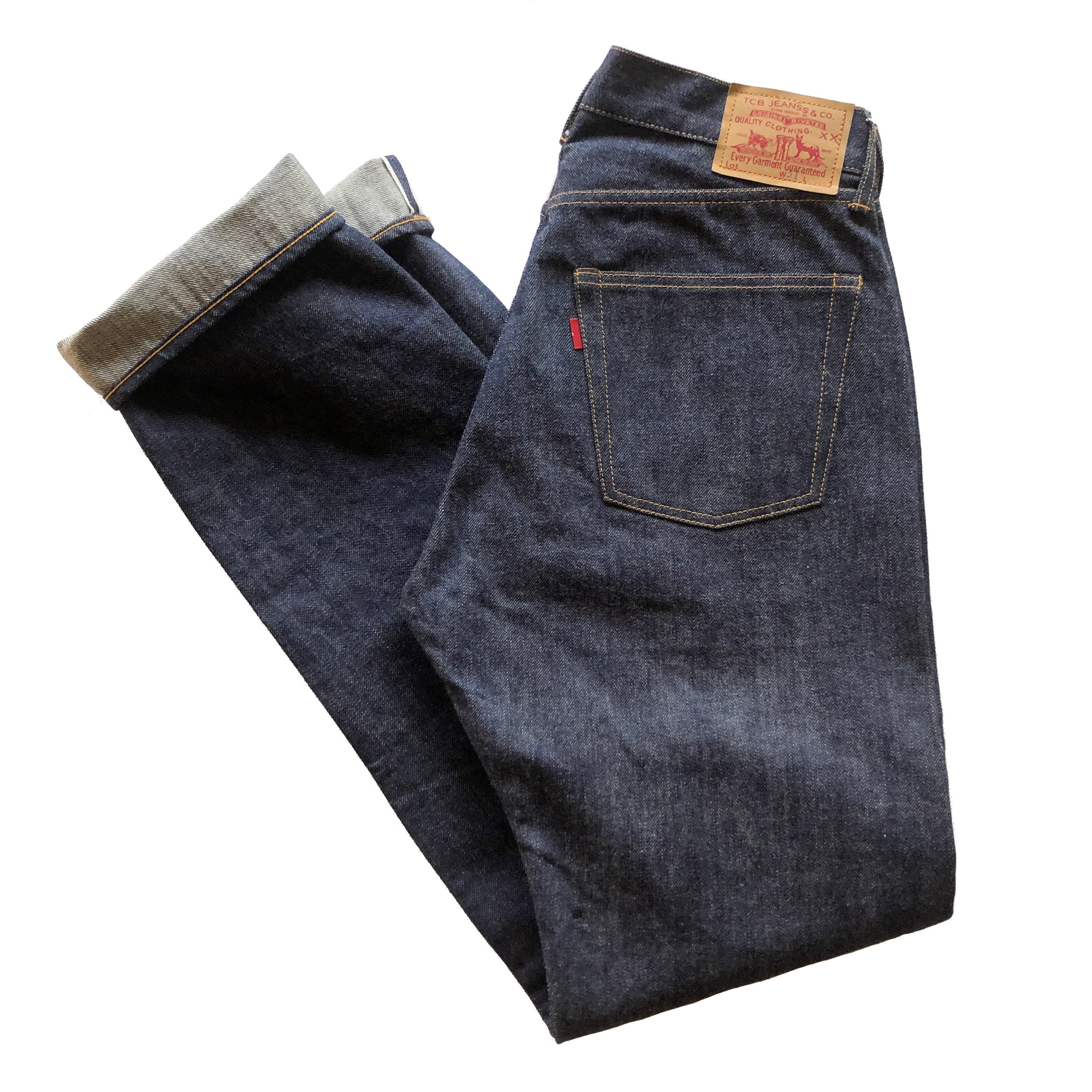 TCB Jeans '60's' 13oz. Unsanforized Japanese Selvedge Jeans (Regular Cut)