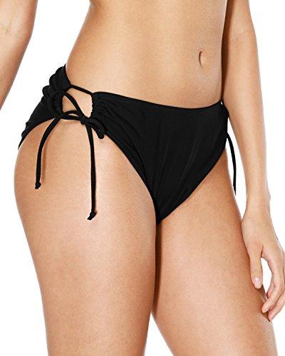 womens black swim bottoms