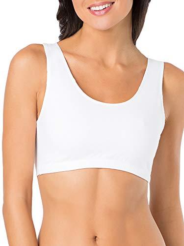 Fruit of the Loom Women's Built-Up Sports Bra 3 Pack Bra, Mint chip/Wh —  ShopWell