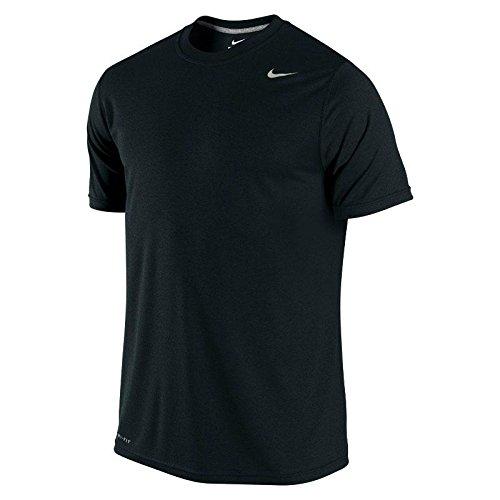 Plicht Sobriquette Eerste Nike Men's Legend Short Sleeve Tee, Black, M — ShopWell