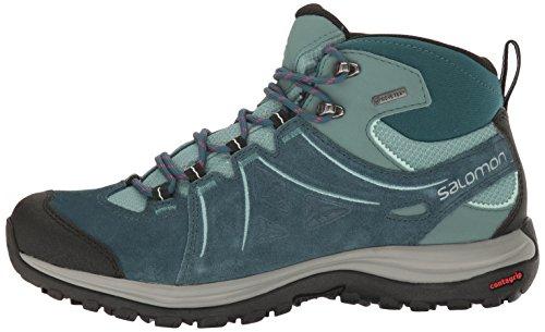 Salomon Women's Ellipse 2 MID LTR GTX W Hiking Boot, Reflecting Pond/Artic/North Atlantic, 10 M US Women's Hiking Shoes Salomon 
