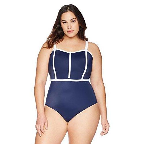 zipper front swimsuit plus size