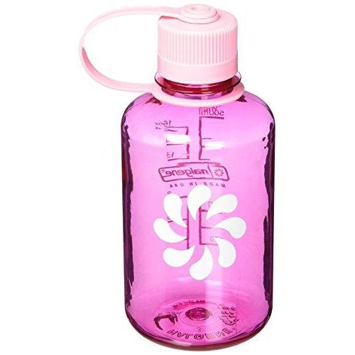 Nalgene Tritan 1 Pint Narrow Mouth BPA-Free Water Bottle, Pink Sport & Recreation Nalgene 