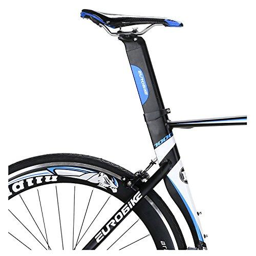 eurobike eurxc7000 road bike 54cm light aluminum frame 16 speed 700c road bicycle blue