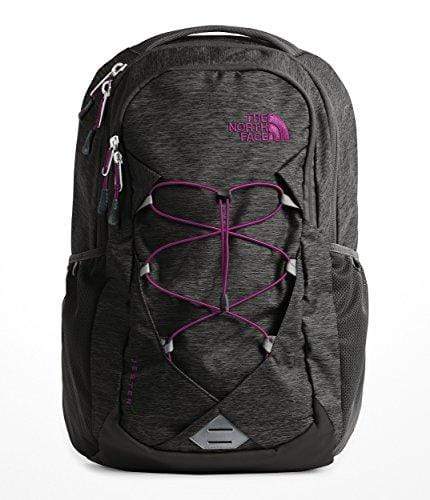 north face jester backpack heather grey