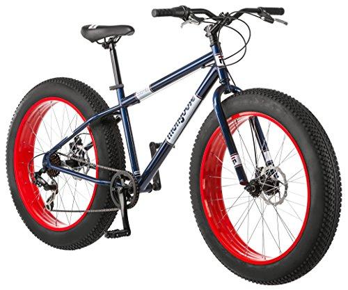 blue fat tire bike