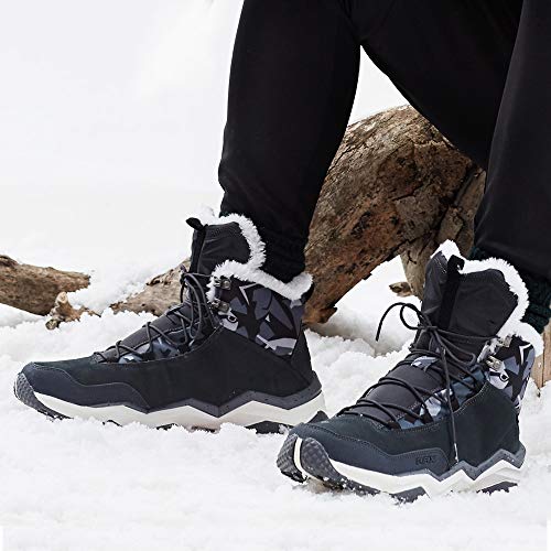 hiking boots with fur lining