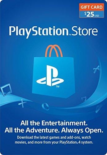 : $25 PlayStation Store Gift Card [Digital Code