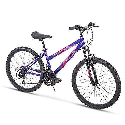 purple mountain bike