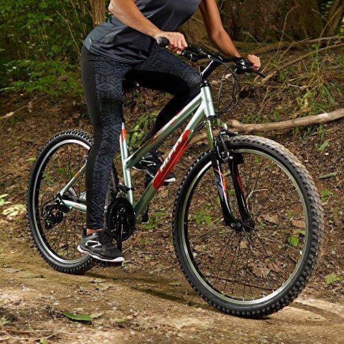 huffy escalate 21 speed hardtail mountain bike aluminum frame with shimano derailleur