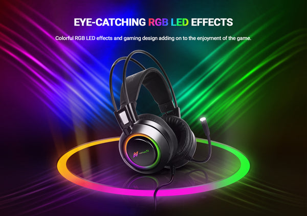 ABKO B780 Gaming Headset: RGB Effect