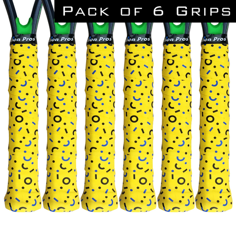 [US] Alien Pros Tennis Racket Grip Tape X-Dry Plus (6 Grips) – Alien ...