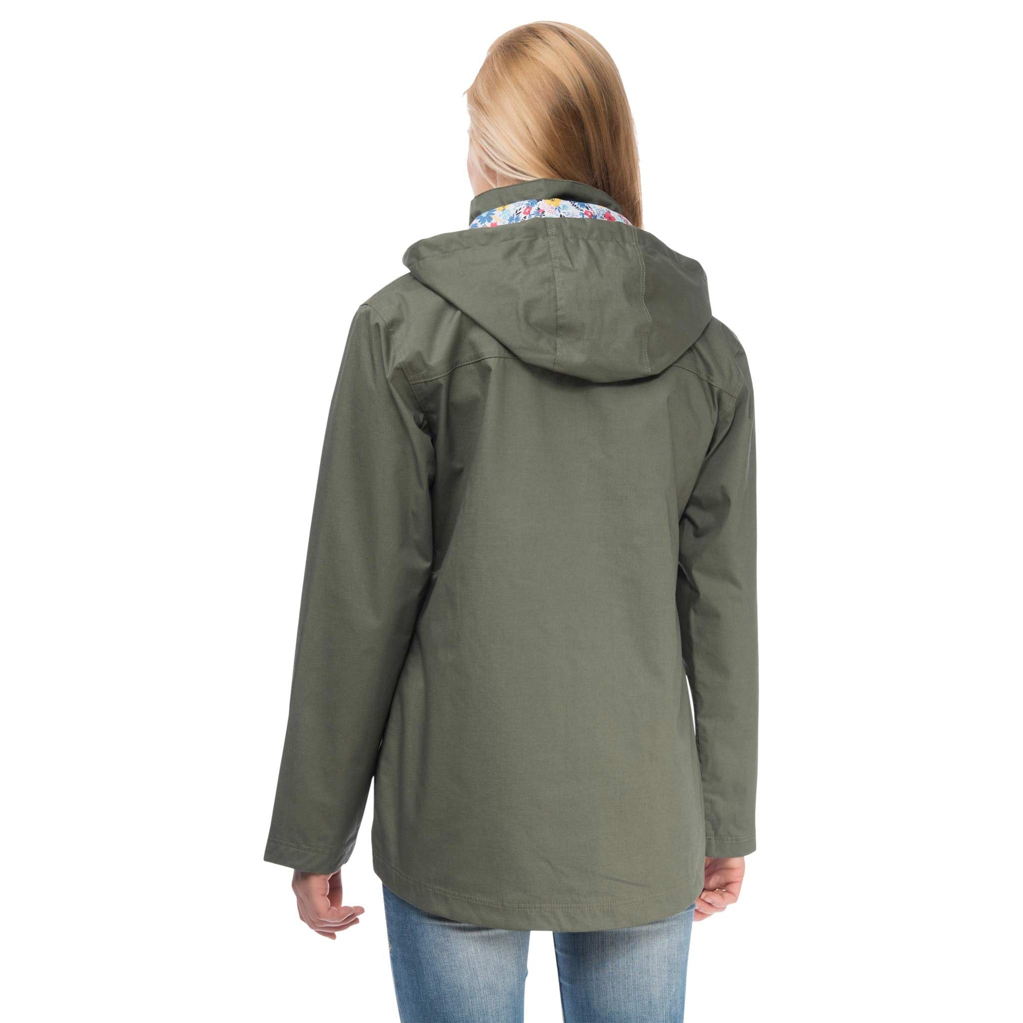 waterproof green jacket