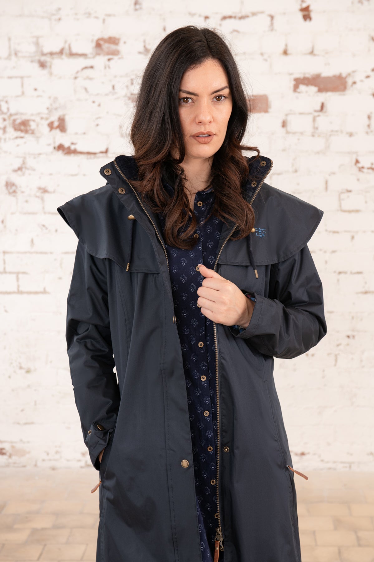 Outback Full Length Waterproof Raincoat - Nightshade - Lighthouse product image