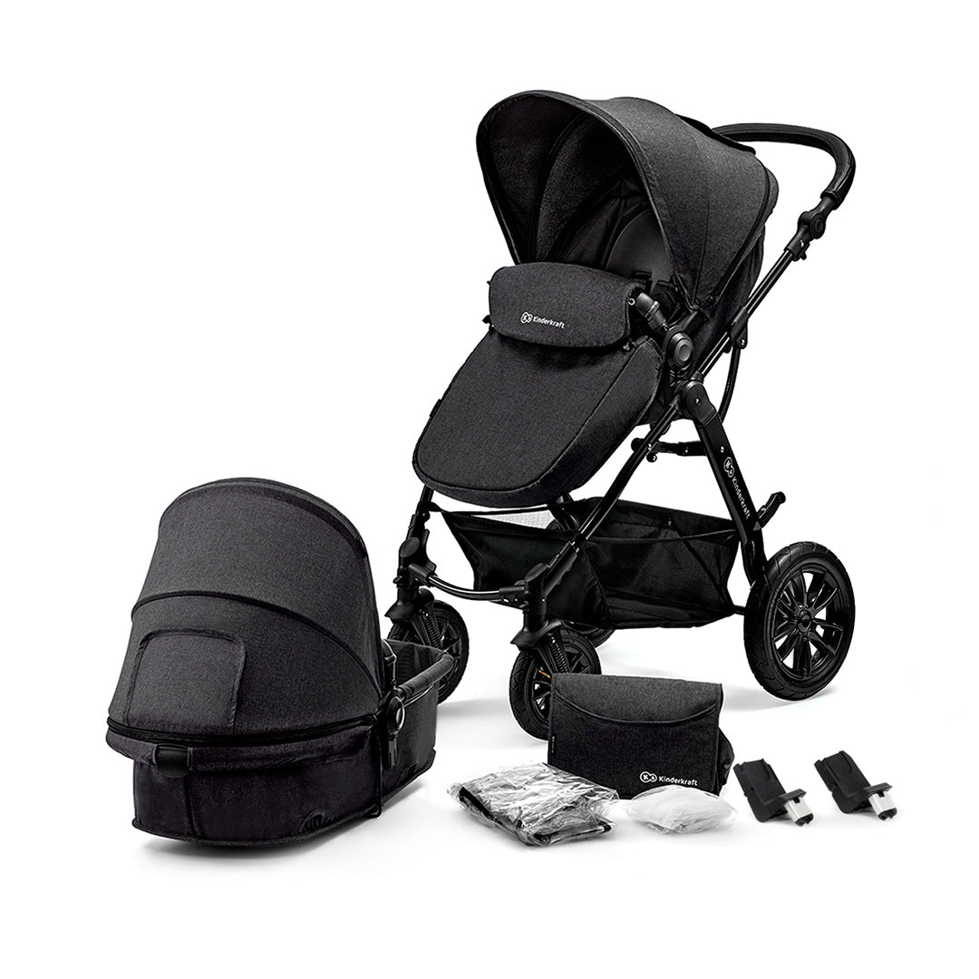 Clavijas melón antena Coche de paseo Moov 2 en 1 KinderKraft - MiniNuts expertos en coches y  sillas de auto para bebé