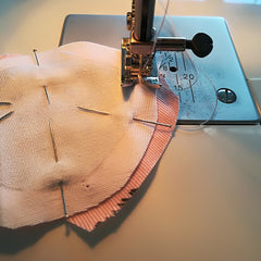 Sew the pin cushion