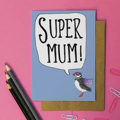 Super Mum Mother's Day Card