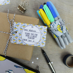 Free Teacher Gift Tags by martha and hepsie
