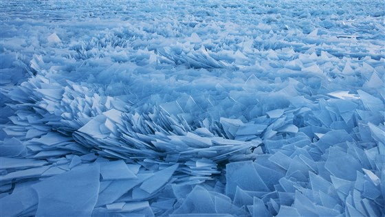 Lake Michigan Ice Shards - Little Miss Meteo