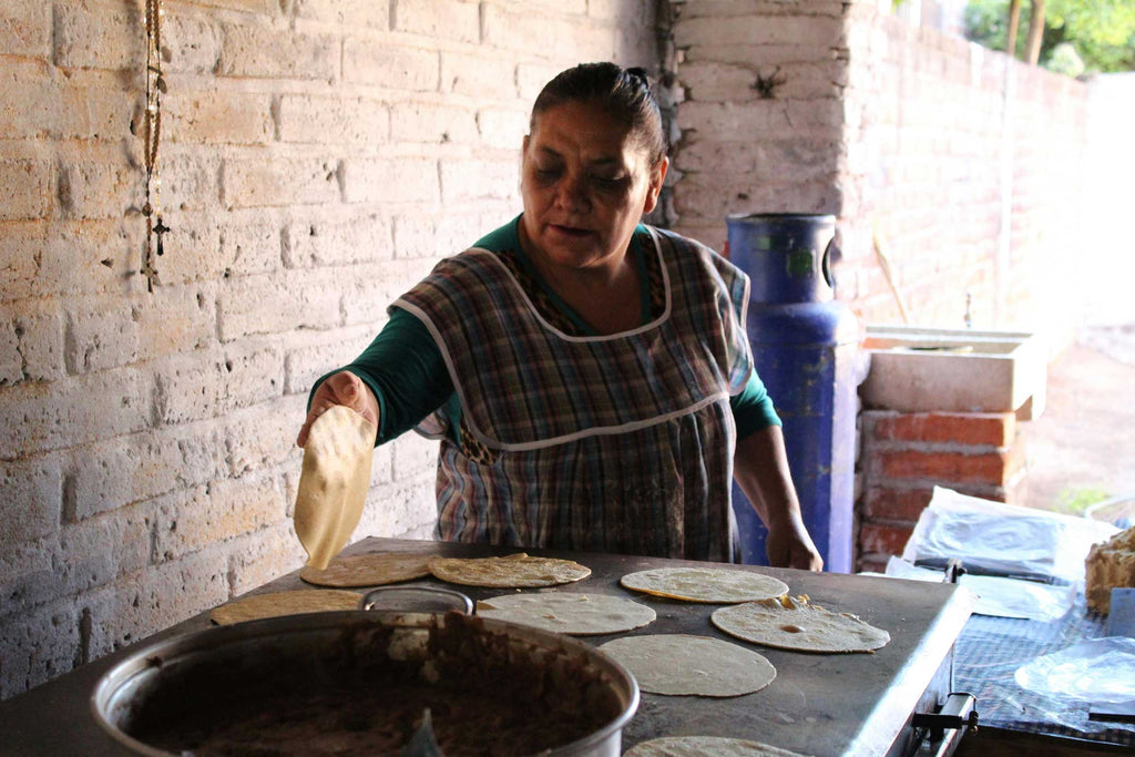 Mexican tortillas prep - Little Miss Meteo