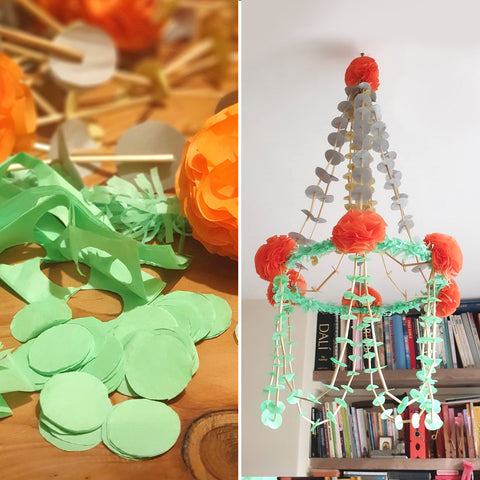 Pajaki chandelier: how to make