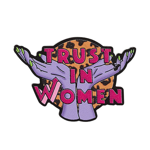 Trust in Women Brooch Venus Libido Tatty Devine