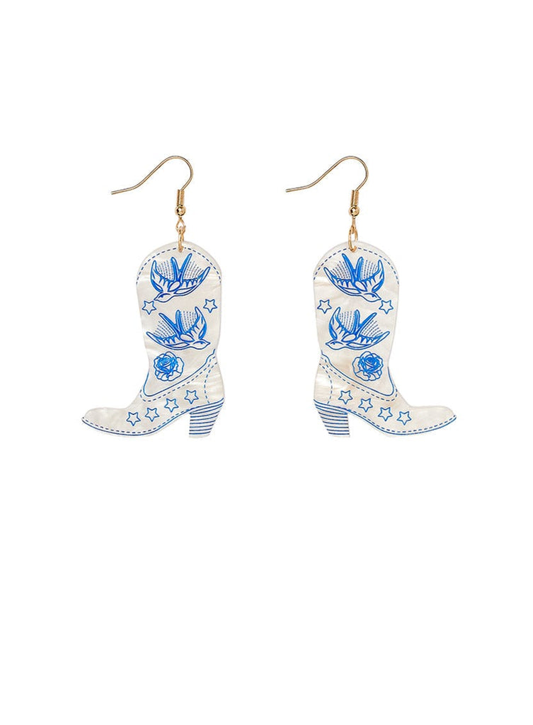 Tatty Devine Cowboy Boot Earrings