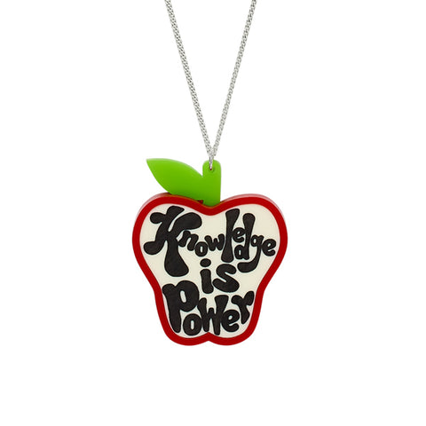 Knowledge is Power Necklace