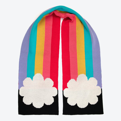 Rainbow Scarf Tatty Devine Miss Pompom