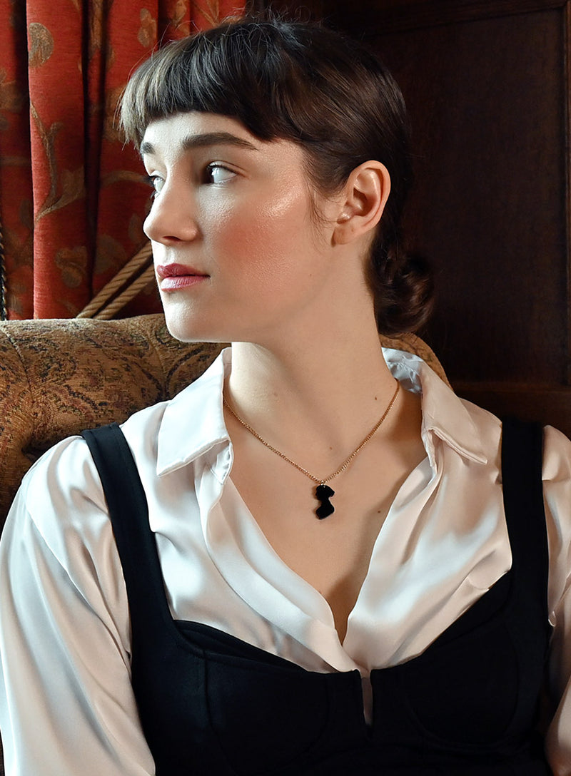 Jane Austen Cameo Necklace