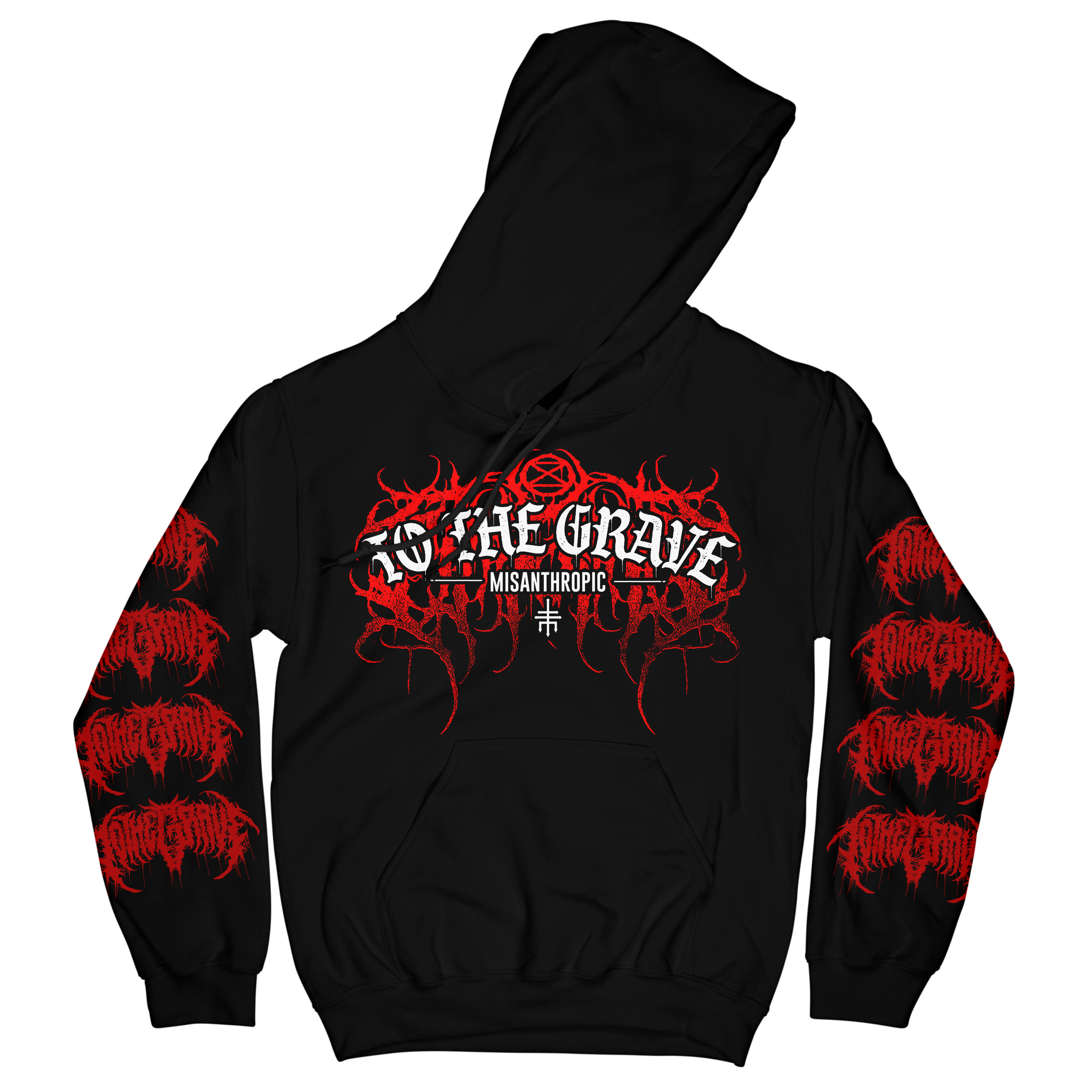 To The Grave - Misanthropic Hoodie | Rising Merch
