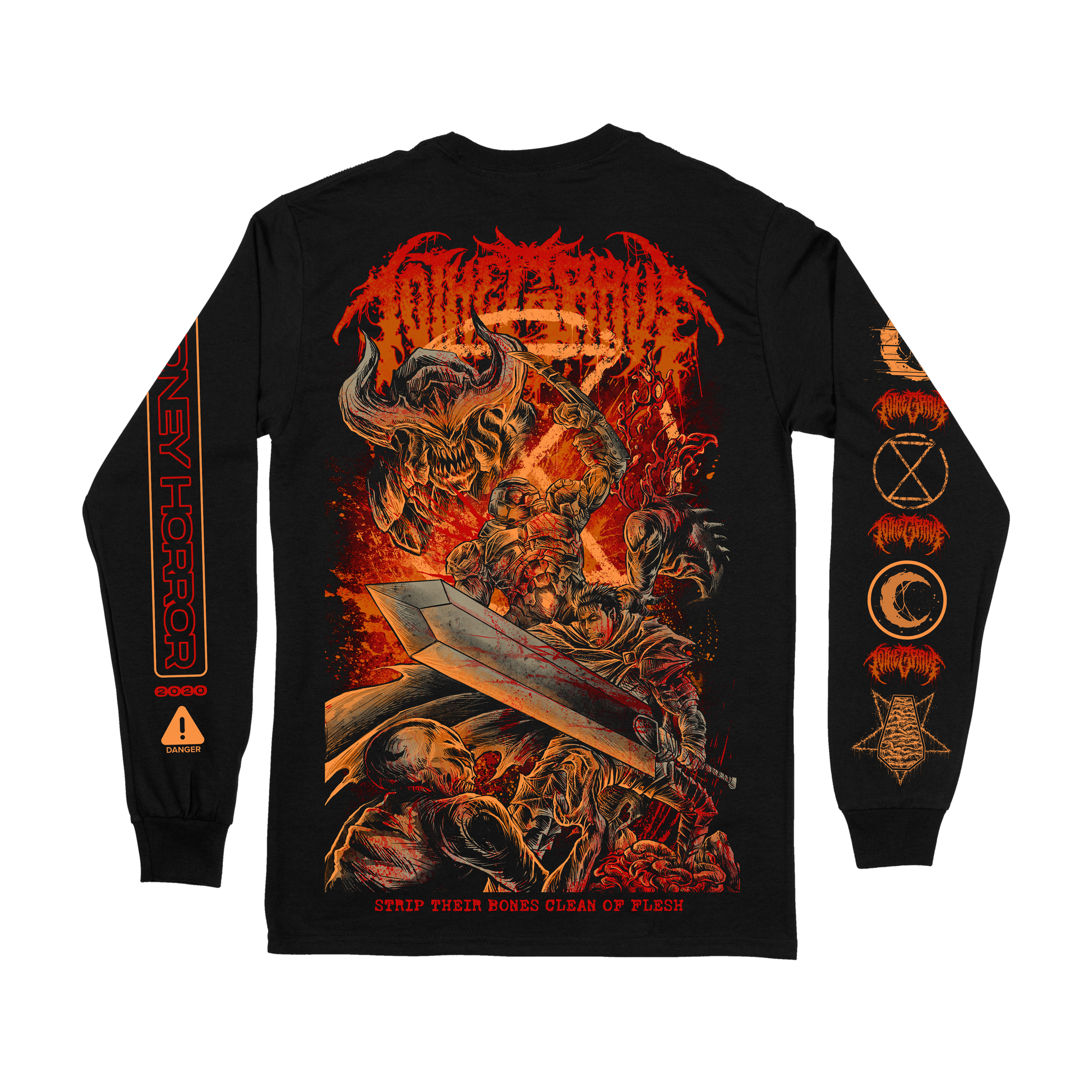 To The Grave - Doom/Berserk Long Sleeve | Rising Merch