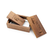 Wooden USB and USB Keepsake Box Engraved