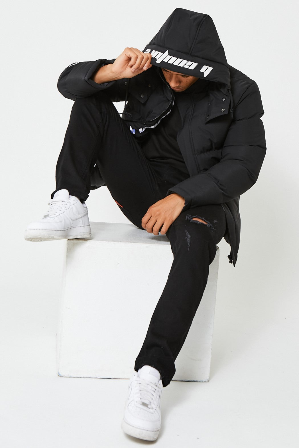 Image of Upminster Puffer Jacket - Black