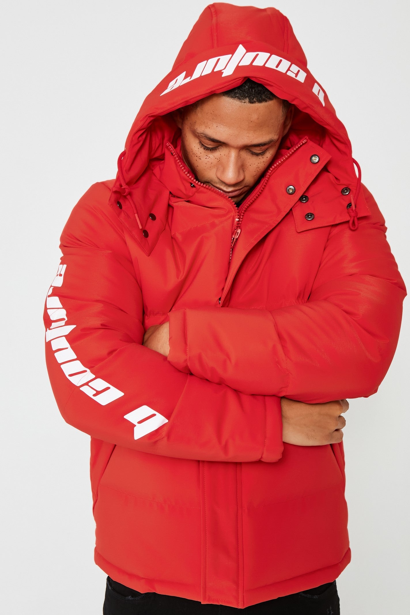 Upminster Puffer Jacket - Red product