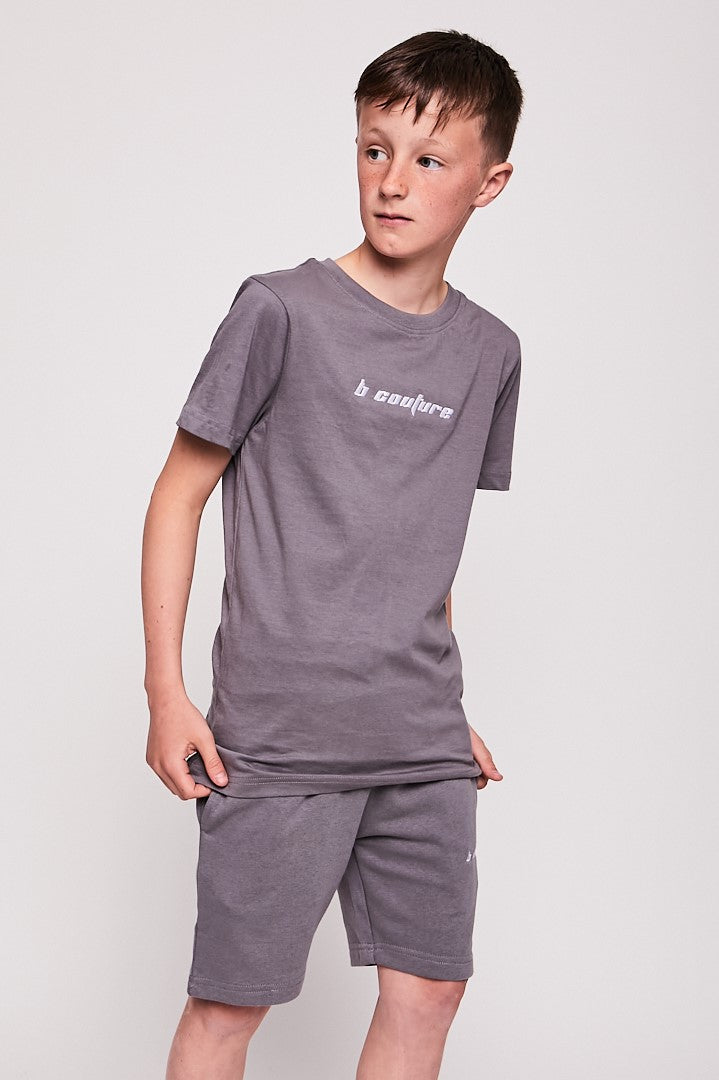 Kilburn T-Shirt & Short Set - Pewter product