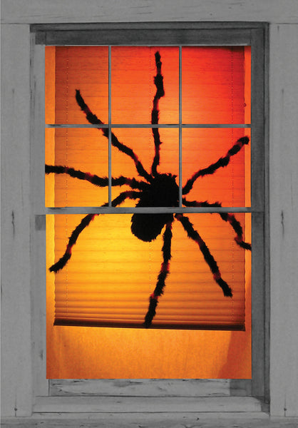 spider window decoration