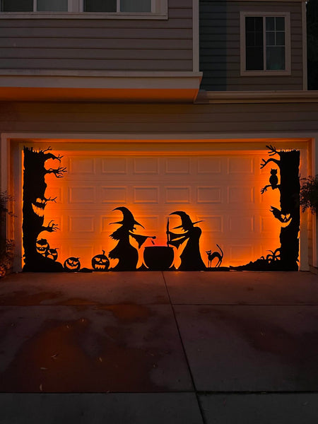 halloween Silhouette Decor 