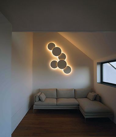 backlit panels for living room