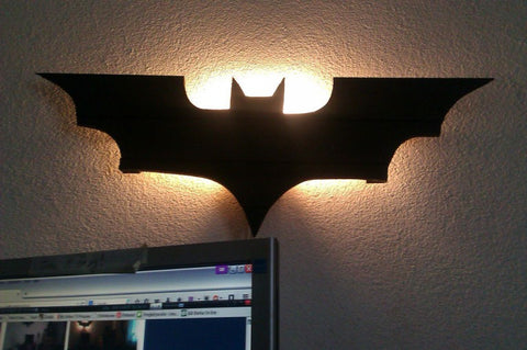 batman lamp DIY
