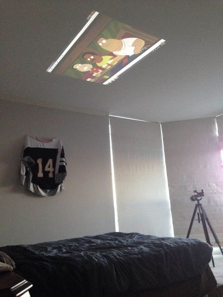 bedroom projector
